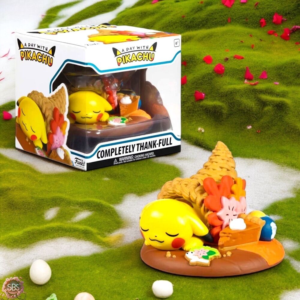Funko A Day With Pikachu November Thanksgiving Figure "Completely Thank-full"